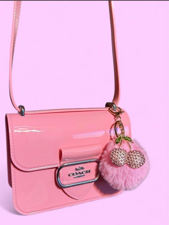 Coach Handbags - Coach Women's Morgan Square Crossbody in the Flower Pink Jelly Material